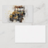 Modèle A Classic Car Carte de visite (Devant / Derrière)