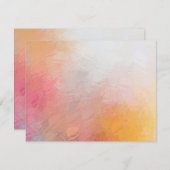 Modèle Abstrait coloré (Devant / Derrière)