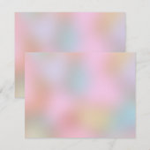 Modèle abstrait moderne vierge aux couleurs élégan (Devant / Derrière)