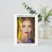 Modèle Acteur 1 Carte photo Comp Carte postale Bla (Debout devant)