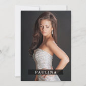 Modèle Acteur 5x7 Comp Carte Zed Comp 7 Photo 2 Cô (Devant)