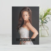 Modèle Acteur 5x7 Comp Carte Zed Comp 7 Photo 2 Cô (Debout devant)