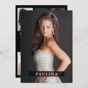 Modèle Acteur 5x7 Comp Carte Zed Comp 7 Photo 2 Cô