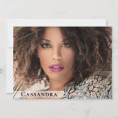 Modèle Acteur 6 Photo Deux Côtés Modèle Carte Comp (Devant)