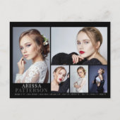 Modèle Acteur Carte Comp 6 Photo double face (Dos)