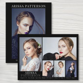 Modèle Acteur Carte Comp 6 Photo double face