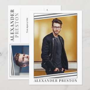 Modèle Acteur Carte Comp Carte Zed 2 Photo 5x7