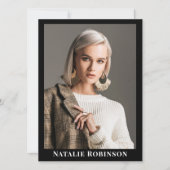 Modèle Acteur carte composite Modèle 5 photo (Devant)