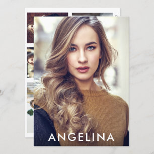 Modèle Acteur Photo Pro Carte Comp - 5 Photo Retou