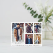 Modèle Actor Carte Comp Wht 5 Photo Carte Postale (Debout devant)