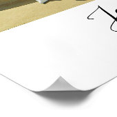 Modèle Affiche de bienvenue funéraire (Coin)