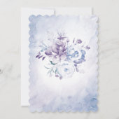 Modèle Anniversaire 40 ans Couleur Lavande Kaart (Achterkant)