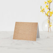 Modèle - Arrière - plan Burlap (Fleur jaune)