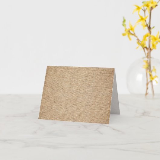 Modèle - Arrière - plan Burlap (Fleur jaune)