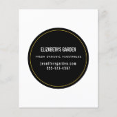 modèle autocollant biz (Devant)