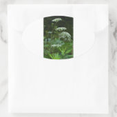 modèle autocollant ovale (Sac)