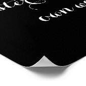 Modèle avec design or Faire votre propre affiche (Coin)