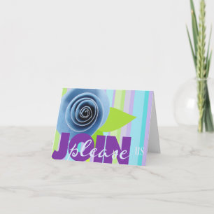 Modèle baby shower Invitation