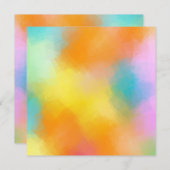 Modèle blanc couleur Abstrait personnalisé (Devant / Derrière)