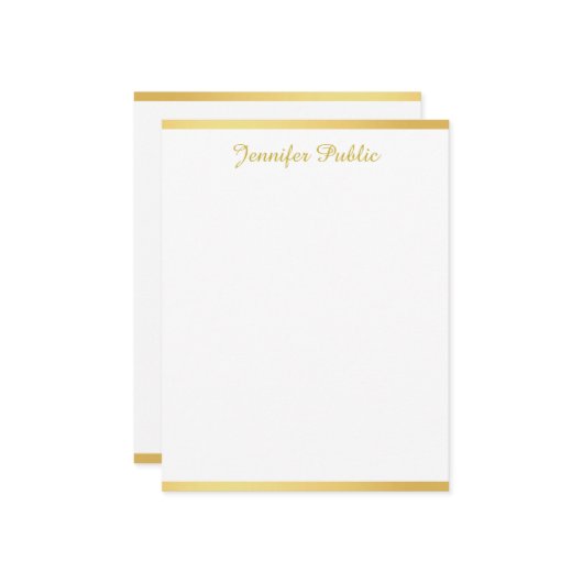 Modèle blanc or Nom du script main Vertical (Devant/Arrière en situation)