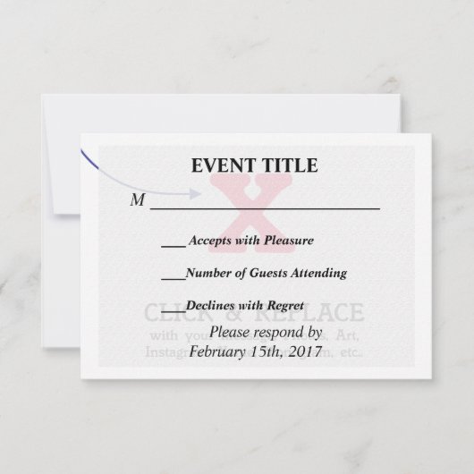 Modèle blanc personnalisé (Devant)