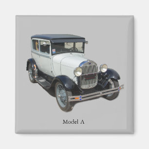 Modèle blanc Un aimant