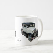 Modèle blanc Une tasse (Devant droit)