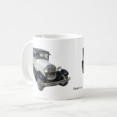 Modèle blanc Une tasse (Devant gauche)