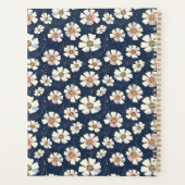 Modèle bleu et floral (Dos)