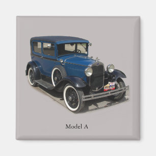Modèle bleu Un aimant