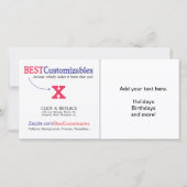 Modèle cadeau blanc personnalisable (Devant)