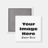 Modèle cadeau : Créez votre propre aimant personna (Recto/Verso)