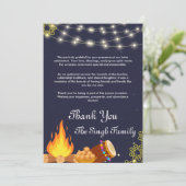 Modèle Carte de remerciements Lohri (Debout devant)