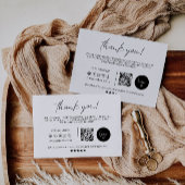 MODÈLE CARTE DE REMERCIEMENTS PME