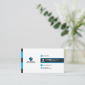 modèle carte de visite (Debout devant)