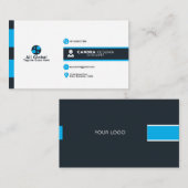 modèle carte de visite (Devant / Derrière)