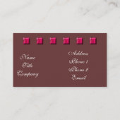 Modèle Carte de visite concepteur (Dos)