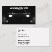 Modèle Carte de visite Coolest Automotive (Devant / Derrière)