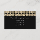 modèle carte de visite moderne (Dos)