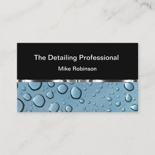 Modèle Carte de visite Plumber Classy (Devant)