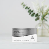 Modèle Carte de visite professionnel (Debout devant)