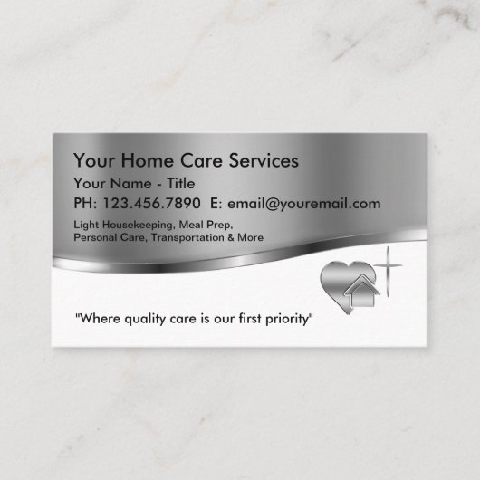 Modèle Carte de visite professionnel (Devant)