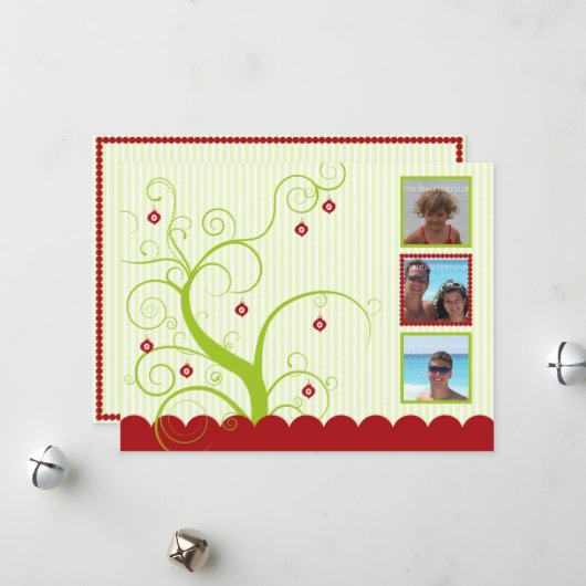 Modèle Carte photo de vacances (Devant/Arrière en situation)