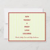 Modèle Carte photo de vacances (Dos)