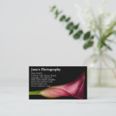 Modèle Cartes de visite de photographie personnali (Debout devant)