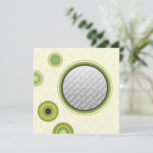 Modèle Cercles verts (Debout devant)