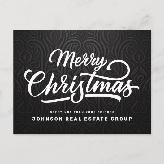 Modèle classique élégant de Damas foncé (Devant)