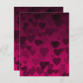 Modèle Cœurs 18 (Devant / Derrière)