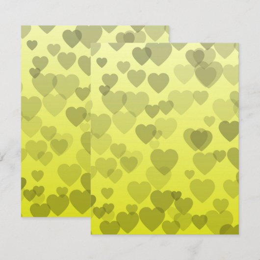 Modèle coeurs 22 (Devant / Derrière)