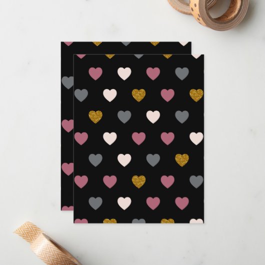 Modèle Cœurs 30 (Devant/Arrière en situation)